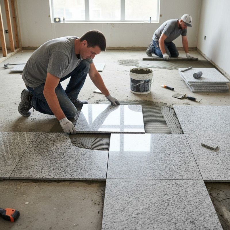 Granite Tiles Installation